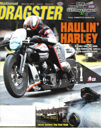 NATIONAL DRAGSTER 2012 MAR 23 -